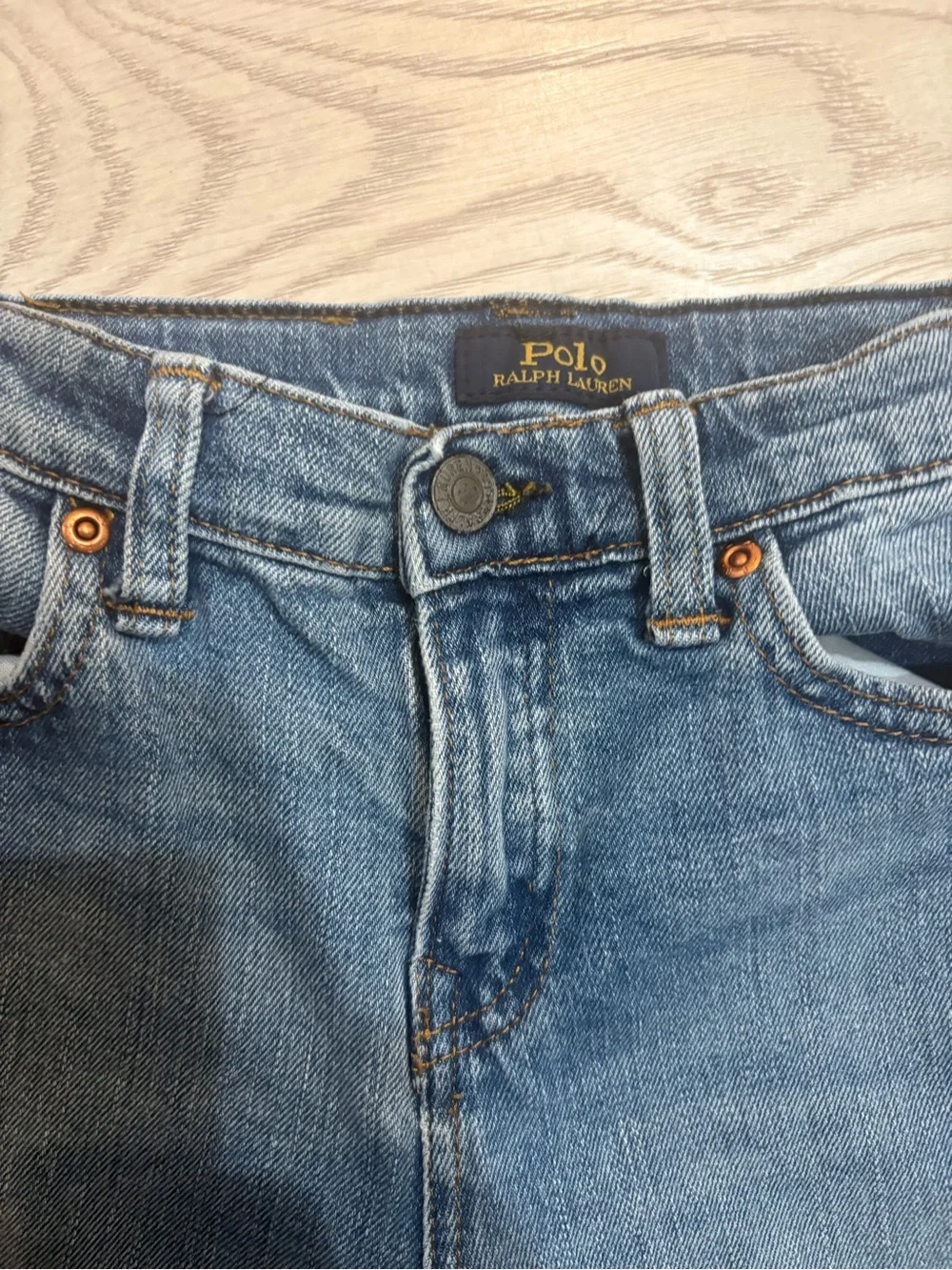 POLO Ralph Lauren Kids Light Blue Denim Jeans